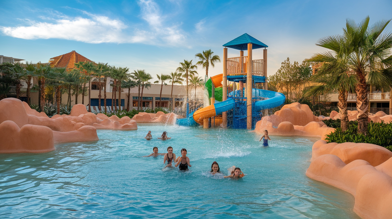 Kid-Friendly Resort with Water Park