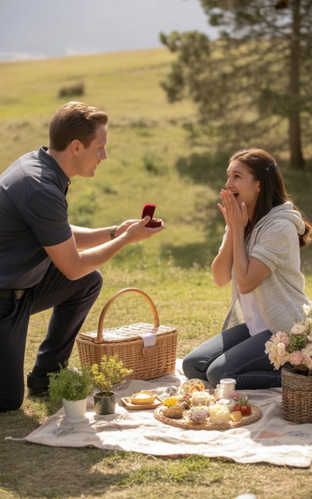 A Picnic With Every Detail Thought Out