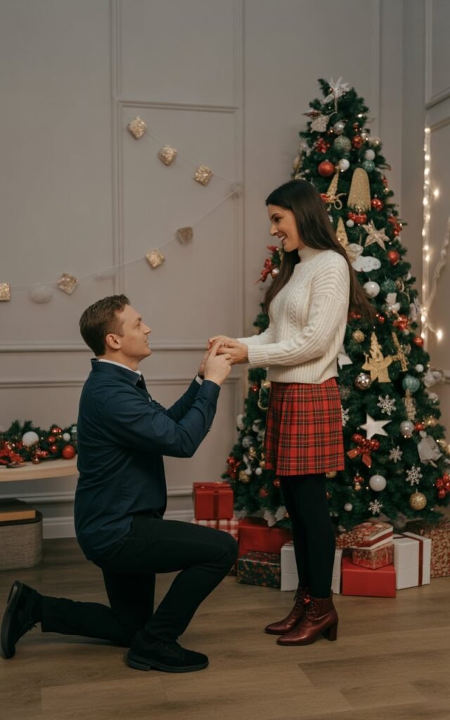 Holiday-Themed engagement Proposal