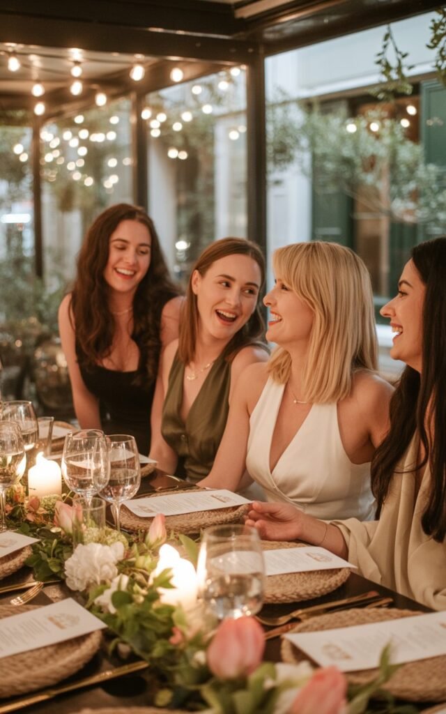 A beautifully styled Parisian bistro themed birthday dinner party