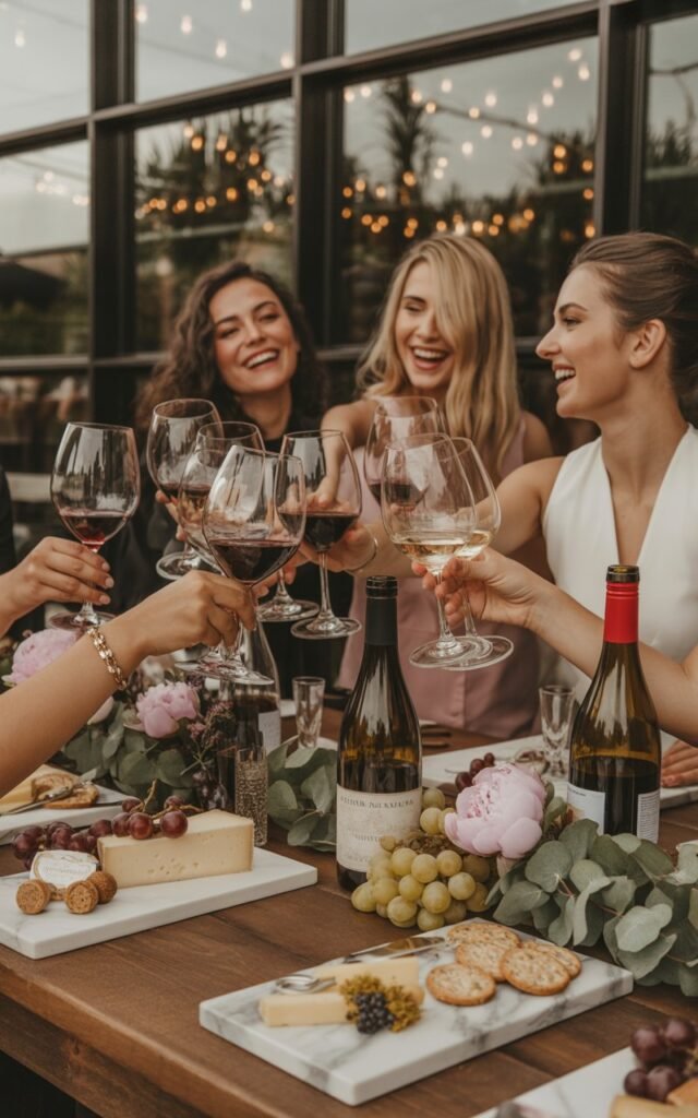 Wine Tasting Experience as a woman birthday Party Idea