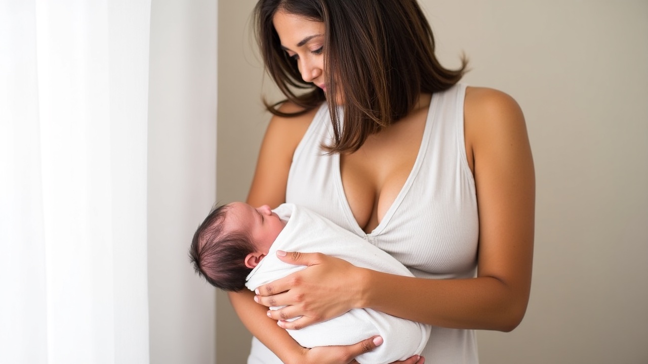 Newborn Mom Postpartum Recovery