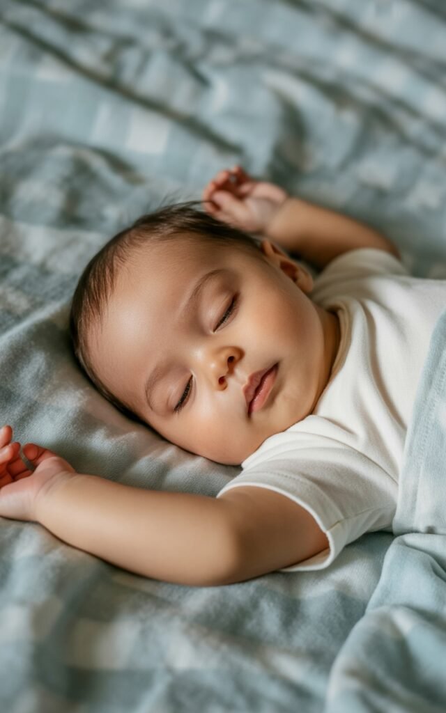 Baby sleeping in Back Sleeping Position