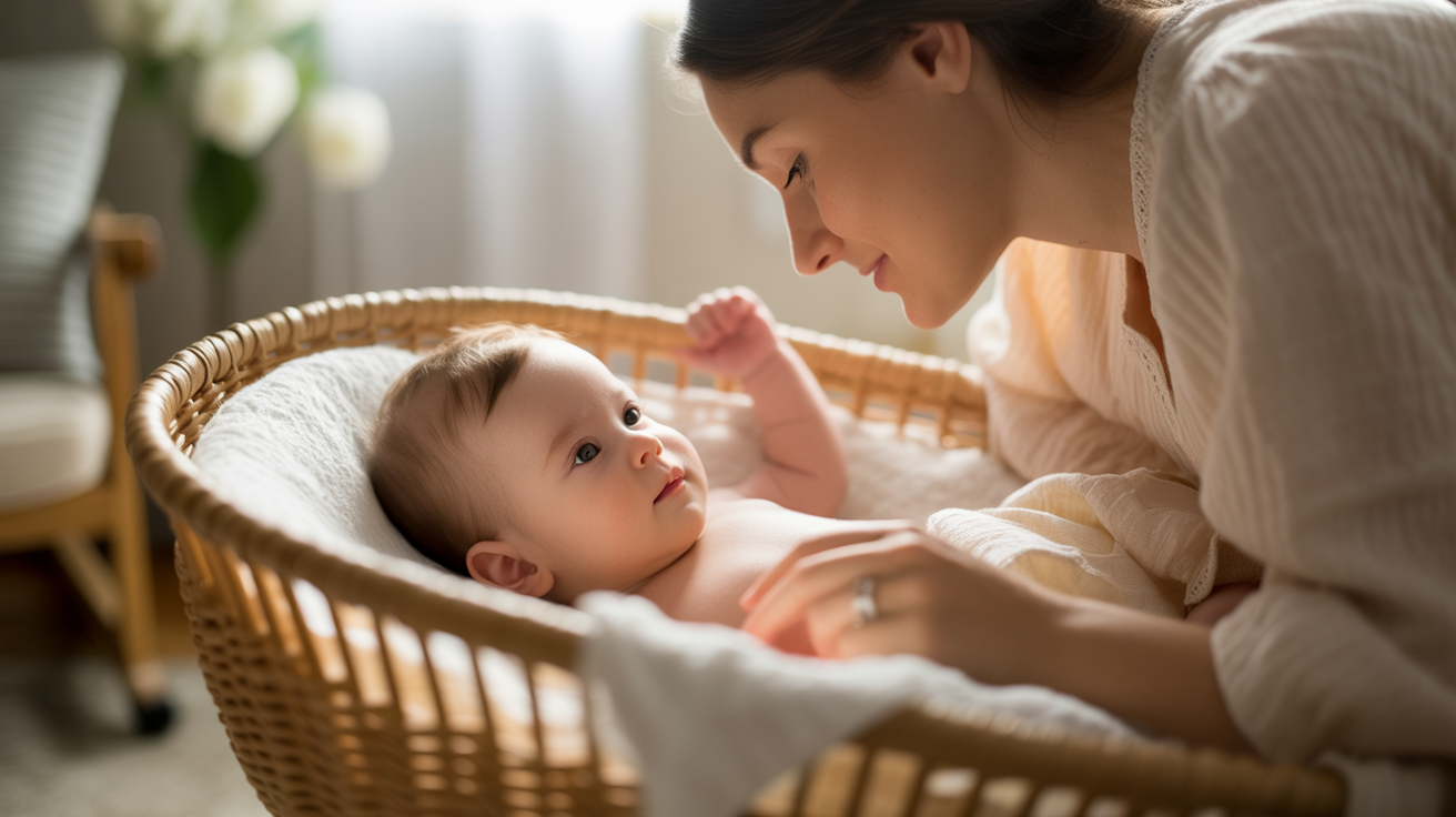 Teaching Your Baby to Love Their Bassinet