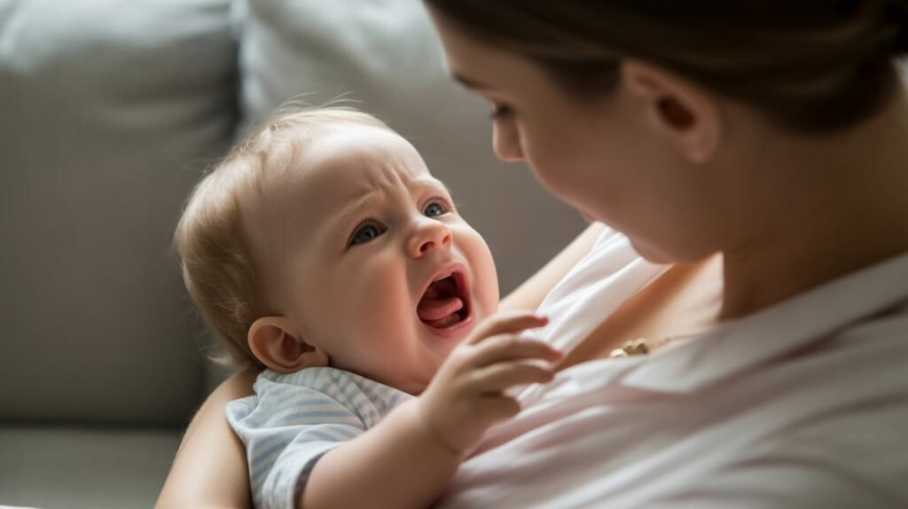 Crying Baby During Breastfeeding