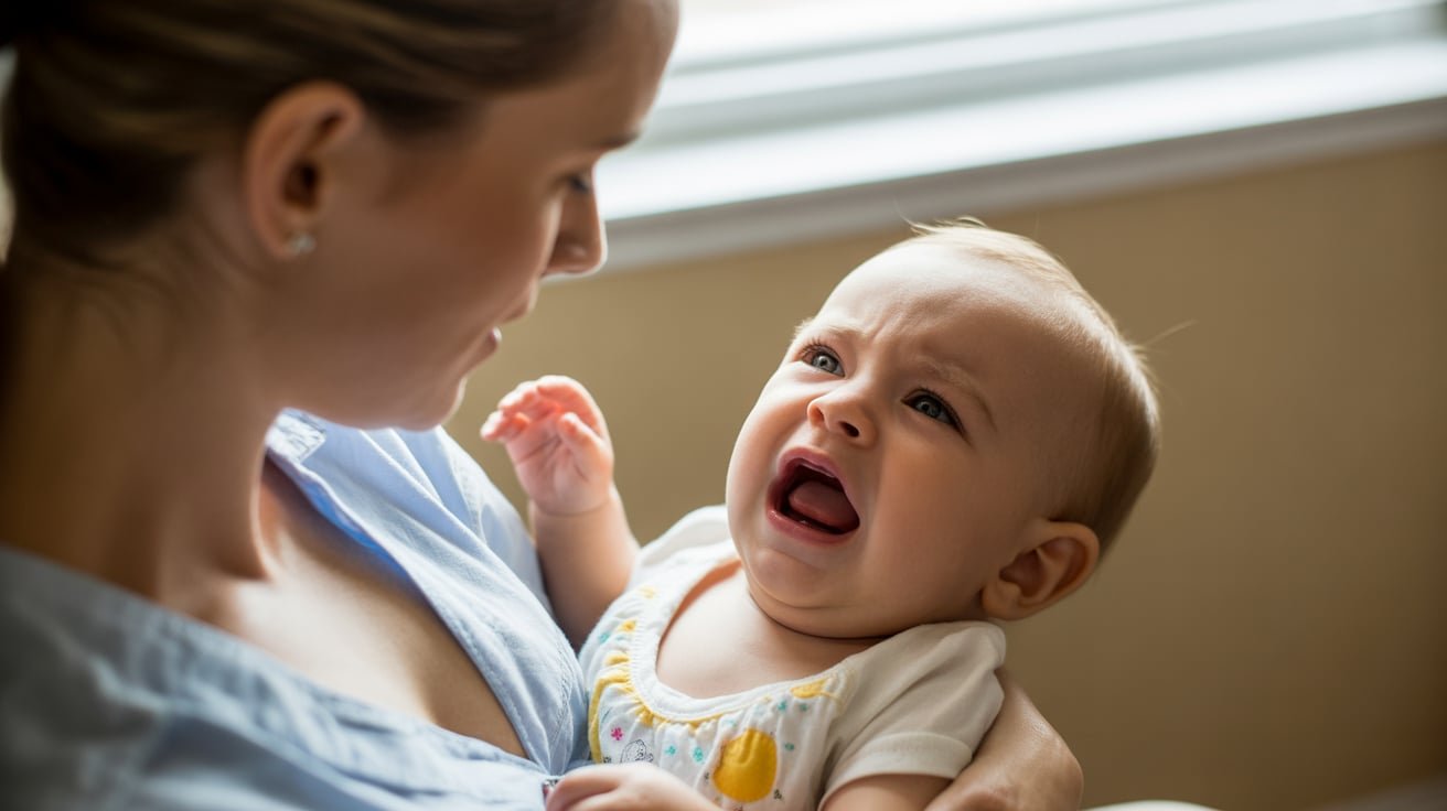 Crying Baby During Breastfeeding