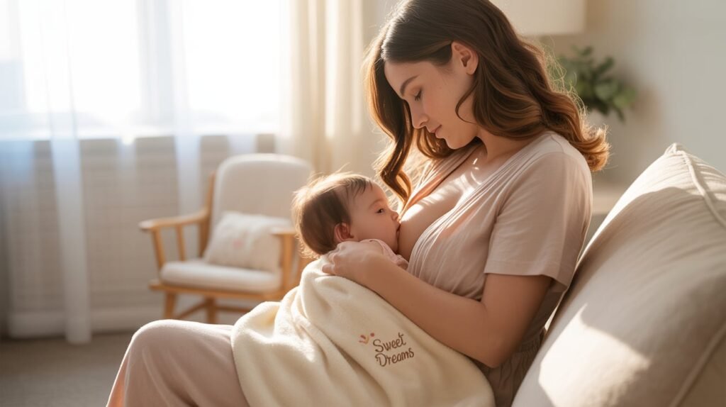 mother Breastfeeding her baby