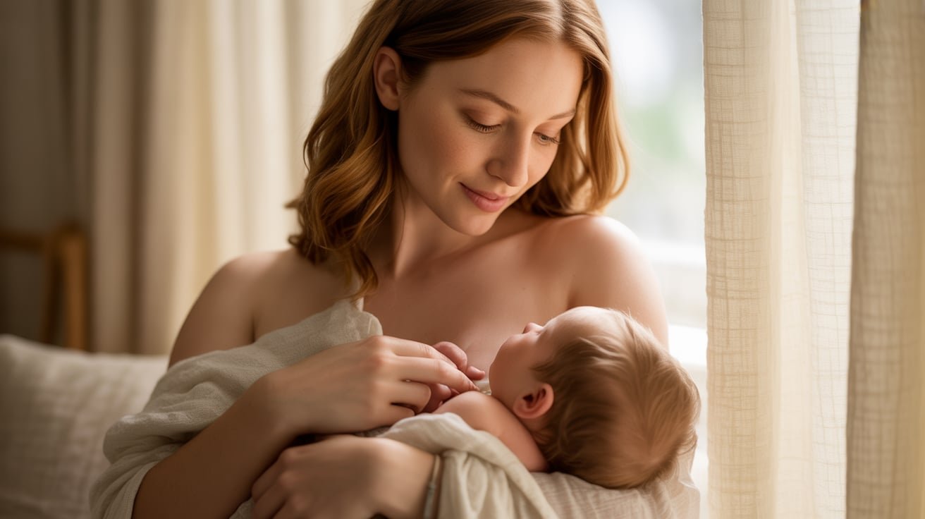 Newborn Cluster Feeding