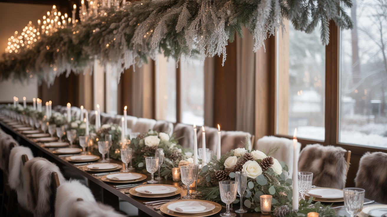 Budget Winter Wedding Decor Ideas That Looks Like You Spent Thousands