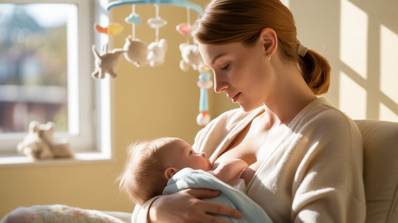 mother Breastfeeding her baby