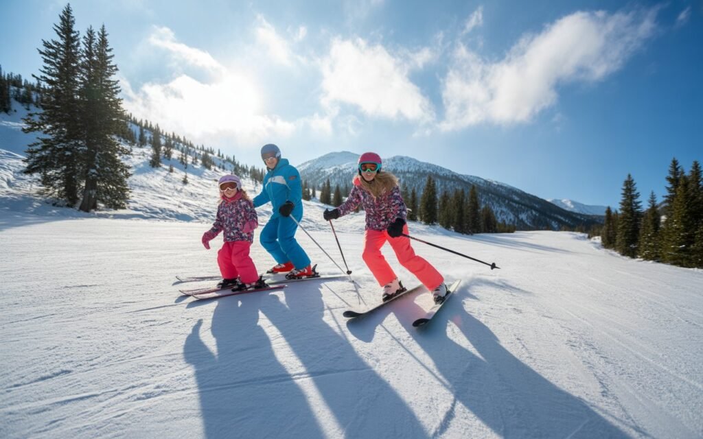 American Family doing ski