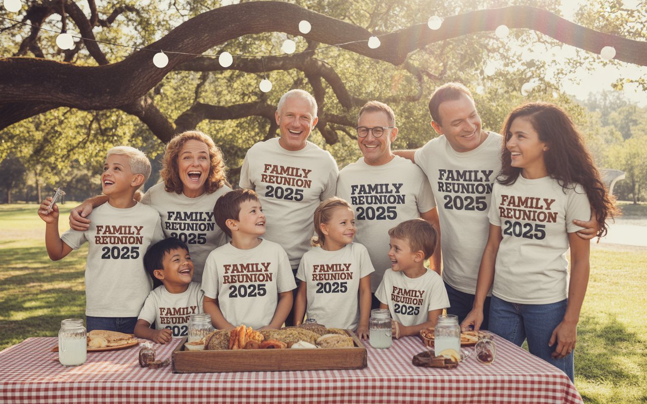 family reunion with family shirt 2025