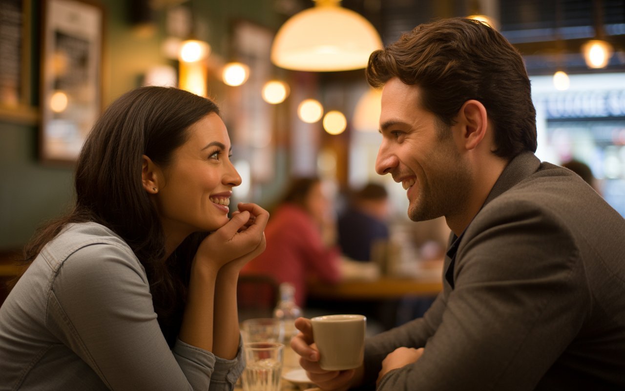woman dating a man and noticing that He Genuinely Likes her