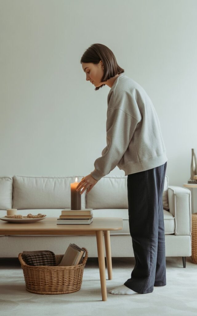 Declutter Ruthlessly and Keep Surfaces Clear