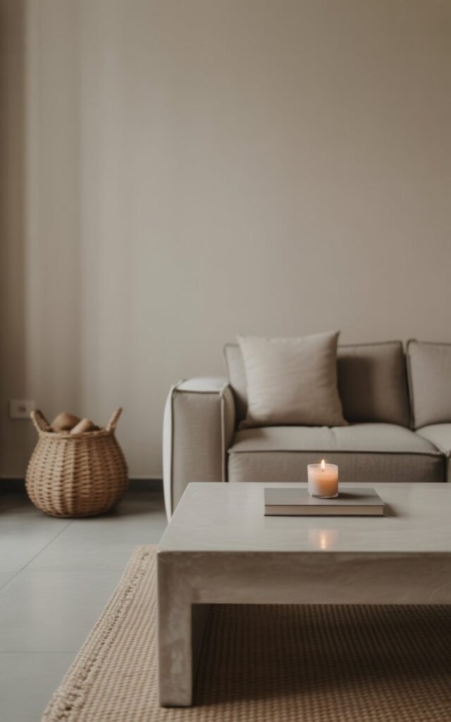 Declutter Ruthlessly and Keep Surfaces Clear