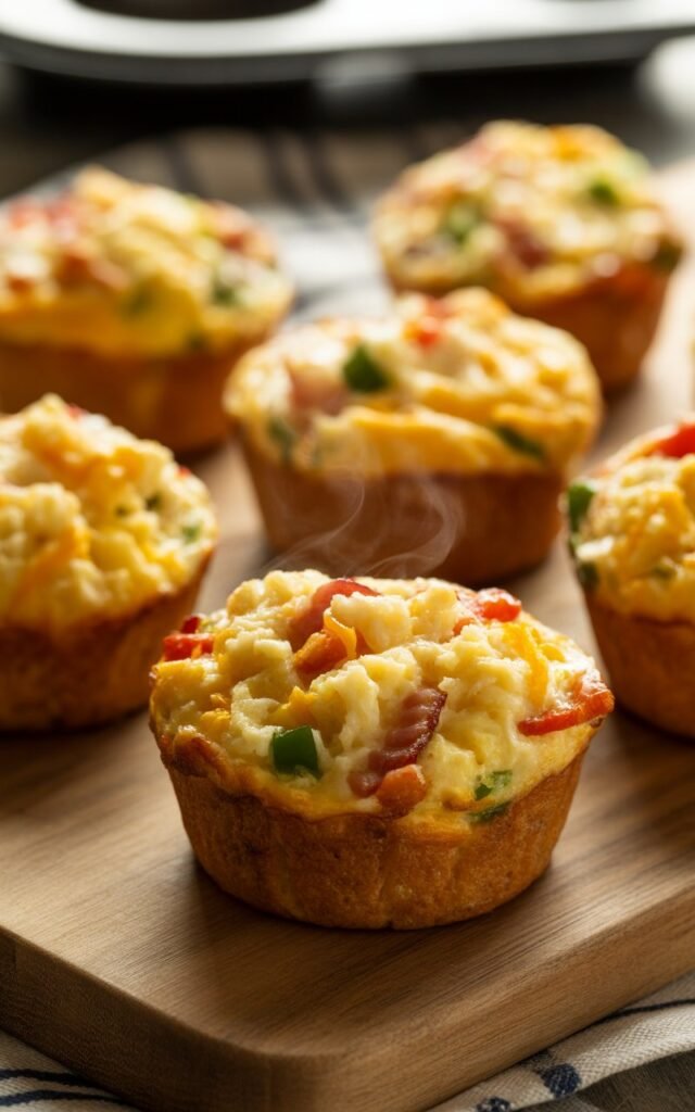 Egg Muffins full closeup