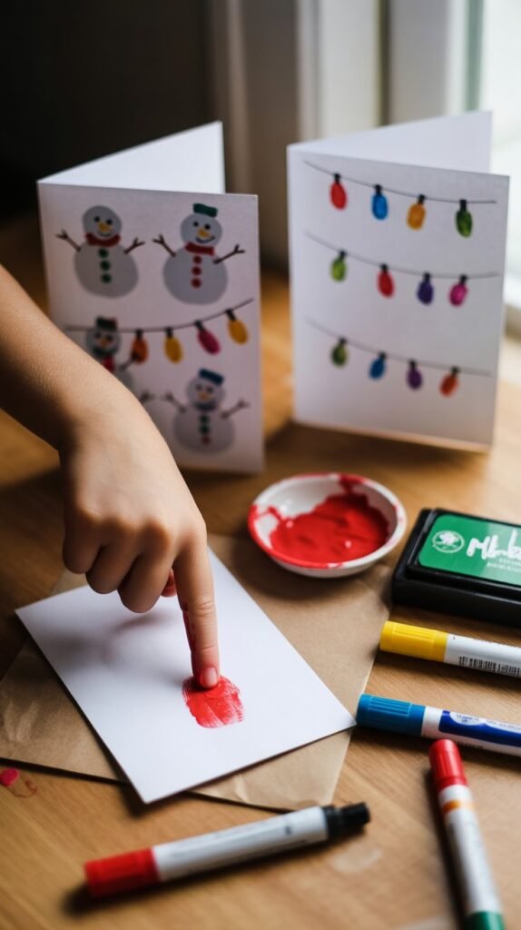 Fingerprint Holiday Cards