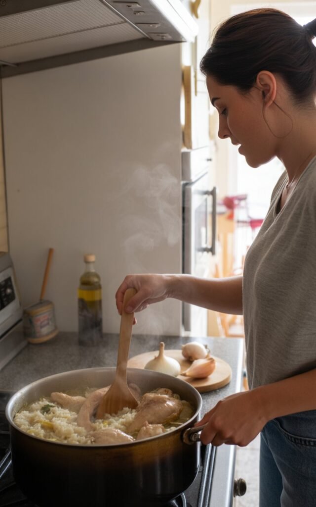 One-Pot Chicken and Rice One-Pot Chicken and Rice