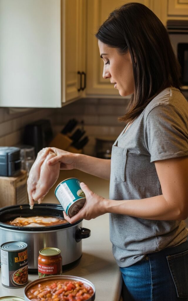 Slow Cooker Chicken Tortilla Soup Slow Cooker Chicken Tortilla Soup