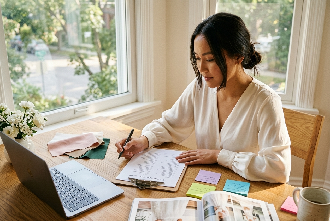 12 Wedding Planning Steps That Make Everything Easier for Beginners