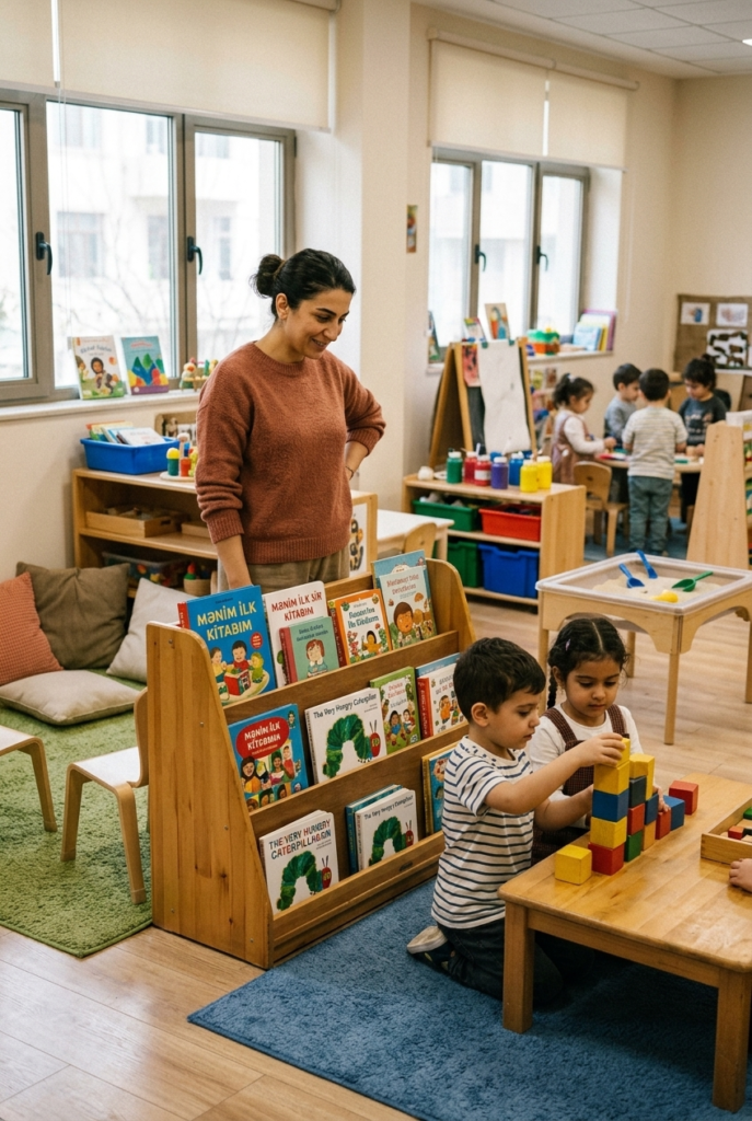Divide the Room into Distinct Learning Centers
