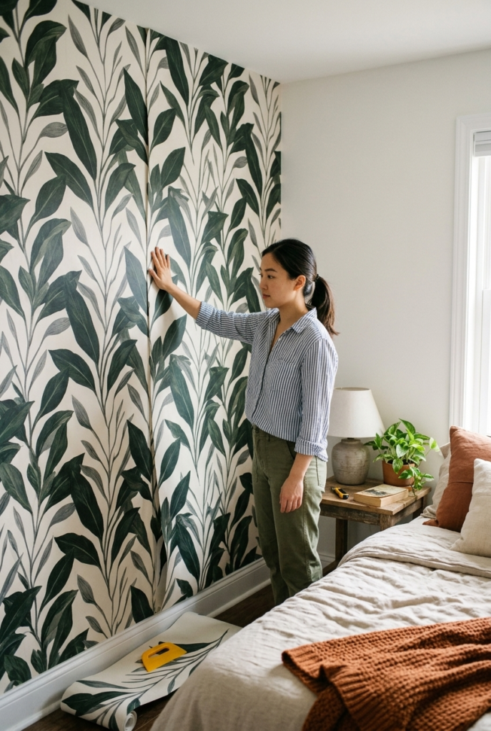 Try Wallpaper — at Least on One Wall